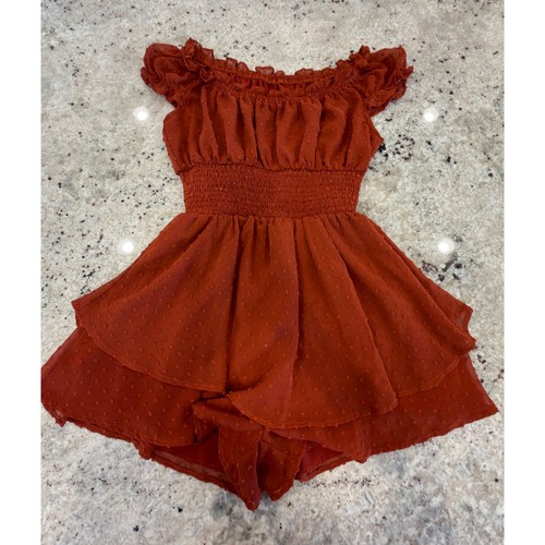 Rust orange swiss - rust,